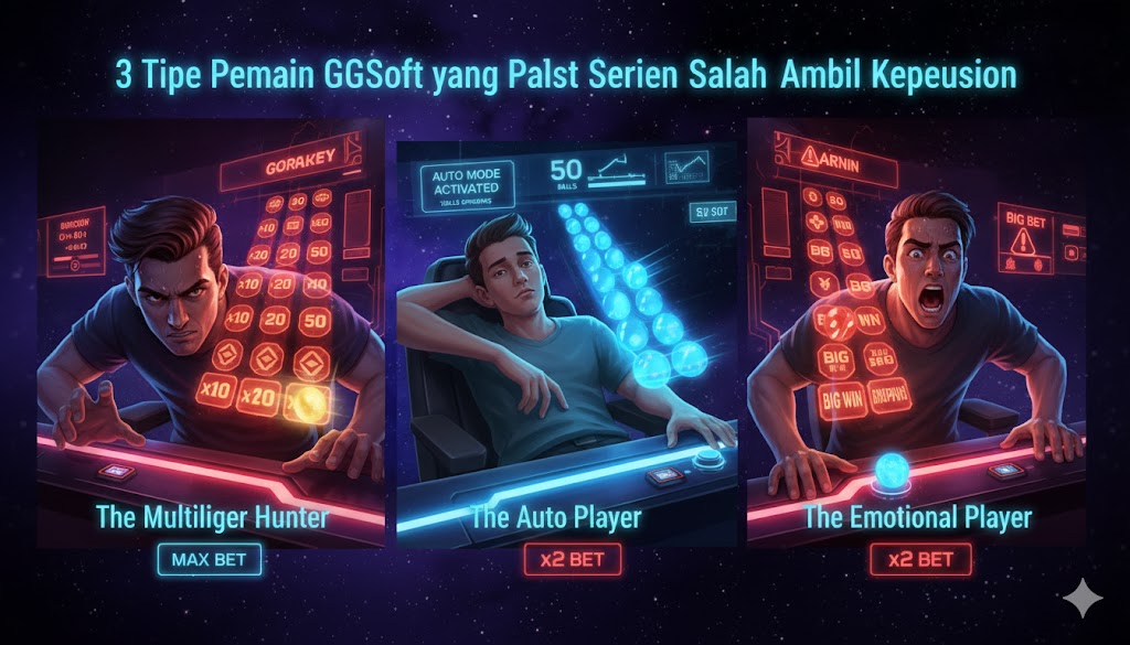 3 Tipe Pemain GGSoft yang Paling Sering Salah Ambil Keputusan