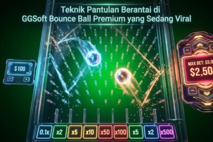 Teknik Pantulan Berantai di GGSoft Bounce Ball Premium yang Sedang Viral
