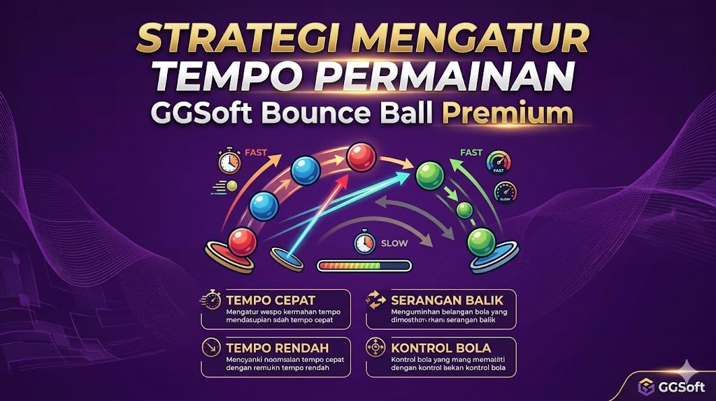Strategi Mengatur Tempo Permainan GGSoft Bounce Ball Premium