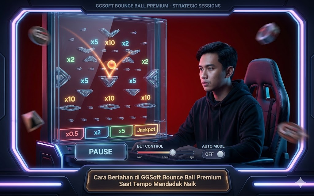 Cara Bertahan di GGSoft Bounce Ball Premium Saat Tempo Mendadak Naik