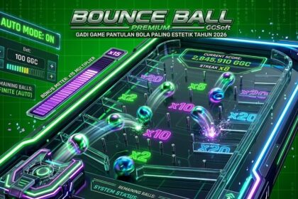 Bounce Ball Premium GGSoft Jadi Game Pantulan Bola Paling Estetik Tahun 2026