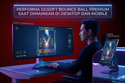 Performa GGSoft Bounce Ball Premium Saat Dimainkan di Desktop dan Mobile