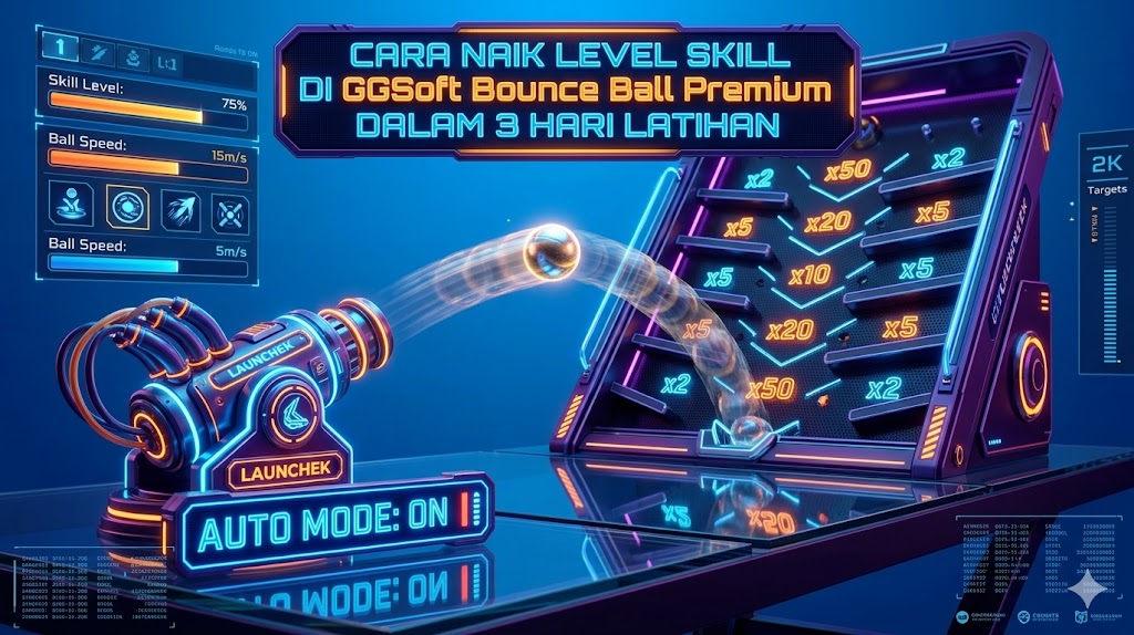 Cara Naik Level Skill di GGSoft Bounce Ball Premium dalam 3 Hari Latihan