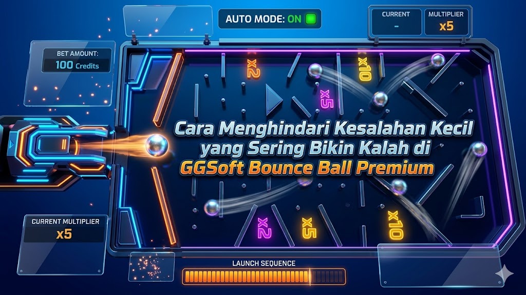 Cara Menghindari Kesalahan Kecil yang Sering Bikin Kalah di GGSoft Bounce Ball Premium